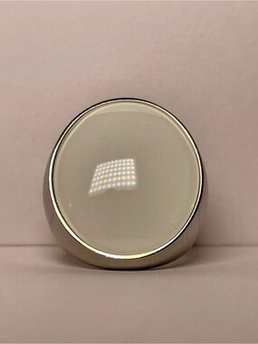 Calvin Klein White Glass Ring